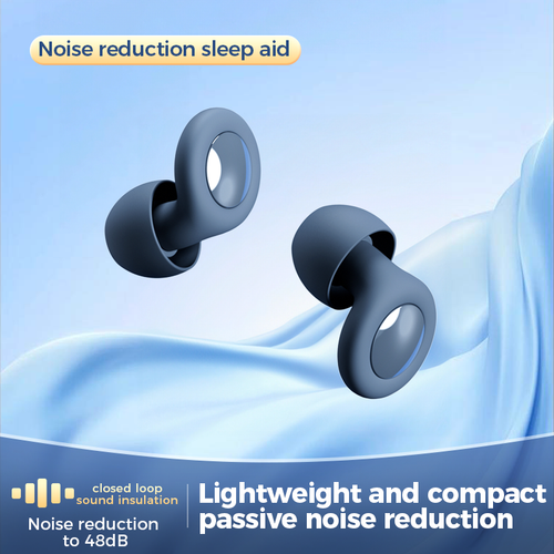 Quiet Ear Plugs – 27dB Noise Reduction | Comfortable Silicone for Sleep, Travel & Focus