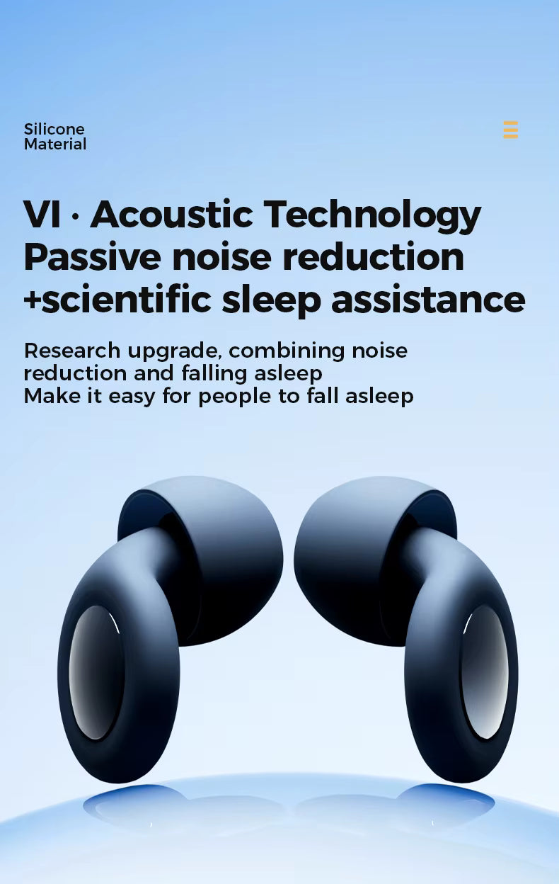 Quiet Ear Plugs – 27dB Noise Reduction | Comfortable Silicone for Sleep, Travel & Focus