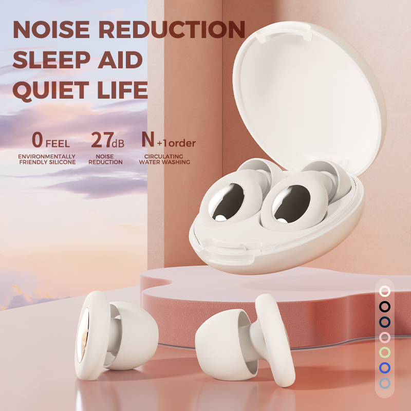 Quiet Ear Plugs – 27dB Noise Reduction | Comfortable Silicone for Sleep, Travel & Focus